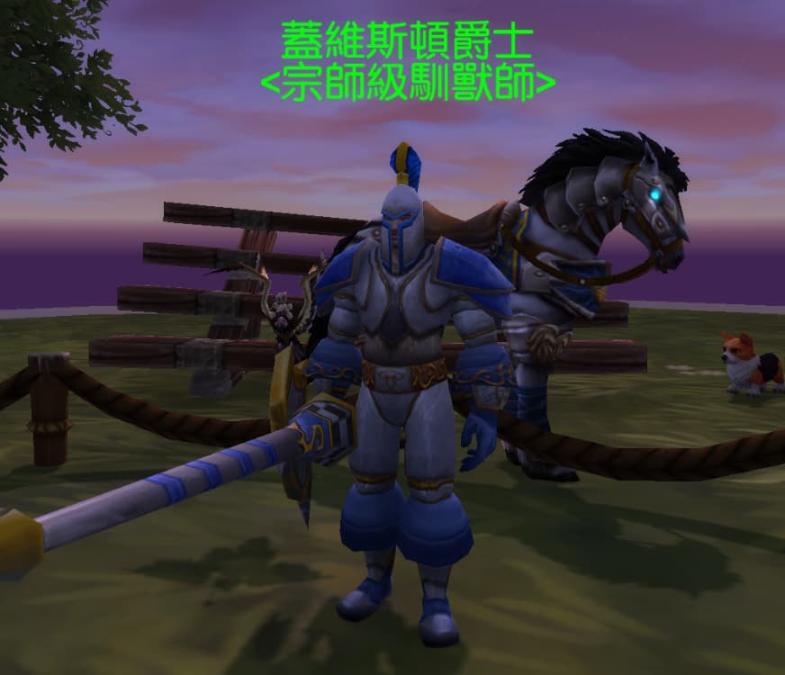 魔獸世界戰寵-新達拉然WQ-人物、戰寵練級-蓋維斯頓爵士-1分10秒一輪